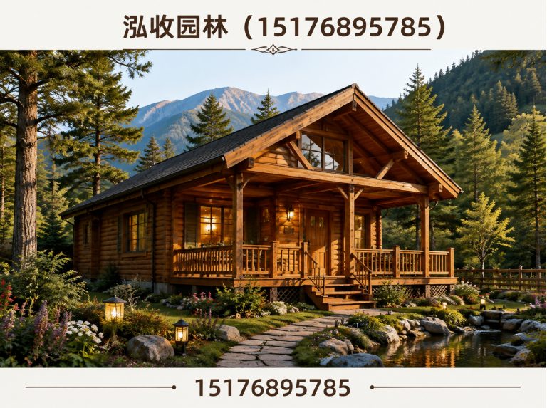 澄迈防腐木凉亭展示图